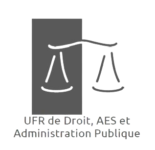 Logo UFR de Droit, AES et Administration Publique